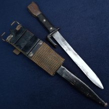 Argentine Type A Knife Bayonet for the FN FAL with Tempex Frog Falklands War 3